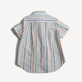 ATTICUS SCALLOPED SNAP SHIRT