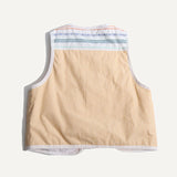 TOBIAS PADDED PATCHWORK VEST