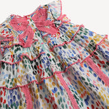 PEARL DROPPED WAIST FROCK