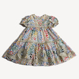 ALEXANDRA RIBBON PLEATED FROCK