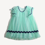 TOULA PLEATED CAPE FROCK