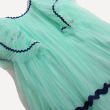 TOULA PLEATED CAPE FROCK