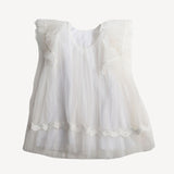 TOULA PLEATED CAPE FROCK