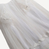 TOULA PLEATED CAPE FROCK