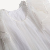 TOULA PLEATED CAPE FROCK