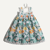 OPHELIA SCALLOPED SUNDRESS