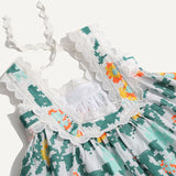 OPHELIA SCALLOPED SUNDRESS