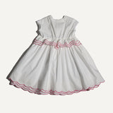 LAUREL SCALLOPED SHIRT DRESS