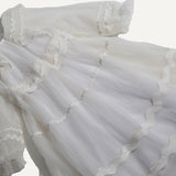 TOULA PLEATED CAPE GOWN