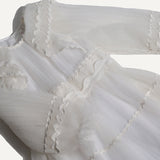 TOULA PLEATED CAPE GOWN