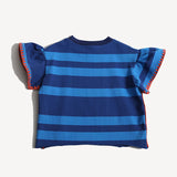 MORGAN CROCHET FLOUNCE TEE