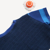 ATHENA SMILEY CROPPED TEE