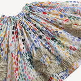 ALEXANDRA RIBBON PLEATED SKIRT