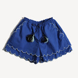 LAUREL SCALLOPED SUMMER SHORTS