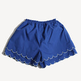 LAUREL SCALLOPED SUMMER SHORTS