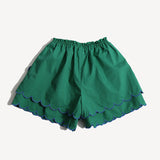 LAUREL SCALLOPED SUMMER SHORTS