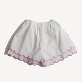LAUREL SCALLOPED SUMMER SHORTS