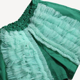 TOULA TIERED RUFFLE SHORTS