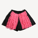 TOULA TIERED RUFFLE SHORTS