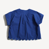 LAUREL SCALLOPED SUMMER BLOUSE