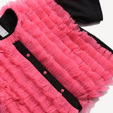 TOULA TIERED RUFFLE BLOUSE