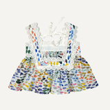 OPHELIA SCALLOPED BLOUSE