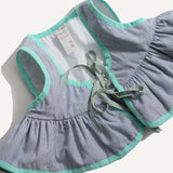 OPHELIA PEPLUM PADDED VEST