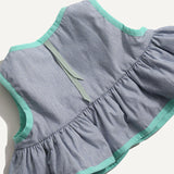 OPHELIA PEPLUM PADDED VEST