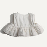 OPHELIA PEPLUM PADDED VEST