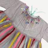 ESTRELLA SEQUINED FROCK