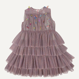 SEQUINED BALL DRESS