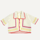 PIPER COLORBLOCK CROCHET CARDI