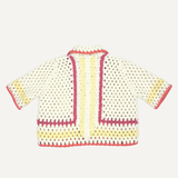 PIPER COLORBLOCK CROCHET CARDI