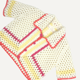 PIPER COLORBLOCK CROCHET CARDI
