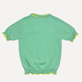 TWILLY SCARF KNIT TOP