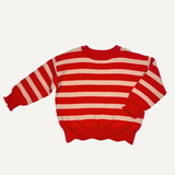 SCALLOP HEM SWEATER