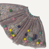 CLAIRE POM POM SKIRT