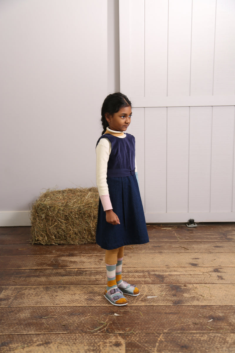 KELLY PATCHWORK PINAFORE