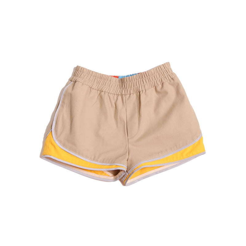 PULL-ON REFLECTIVE GYM SHORTS