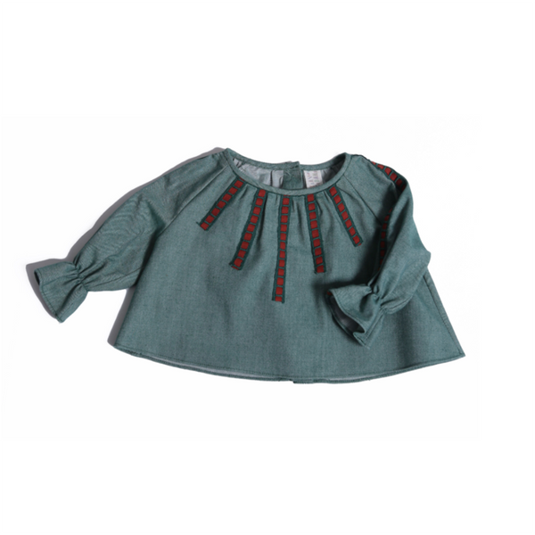 BABY ZSOFIA PEASANT BLOUSE